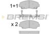 BREMSI BP2326 Brake Pad Set, disc brake